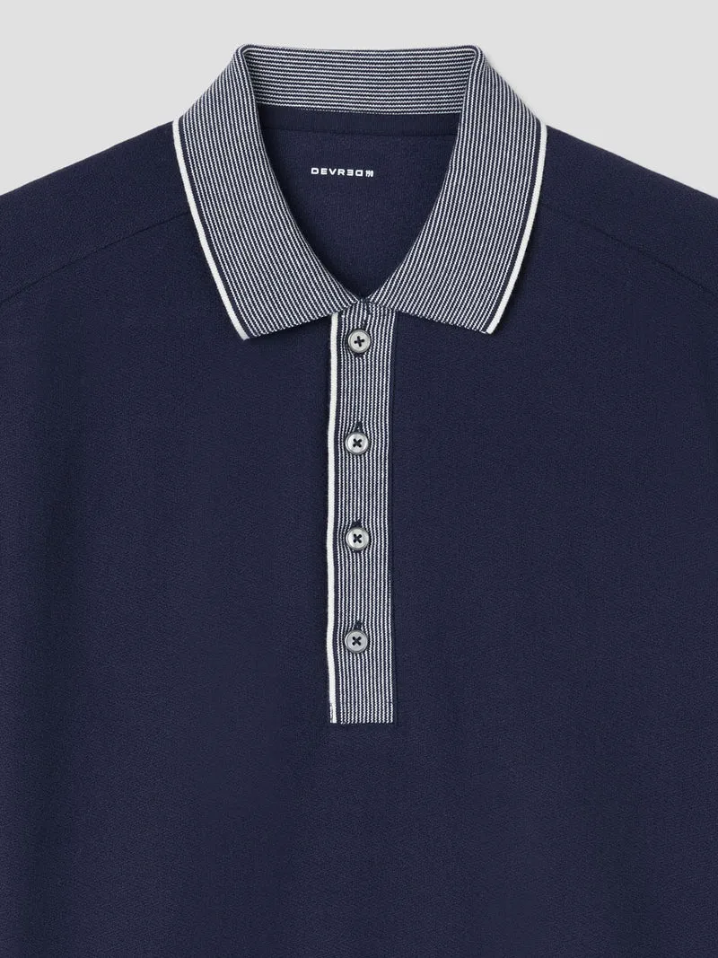 Polo col boutonné