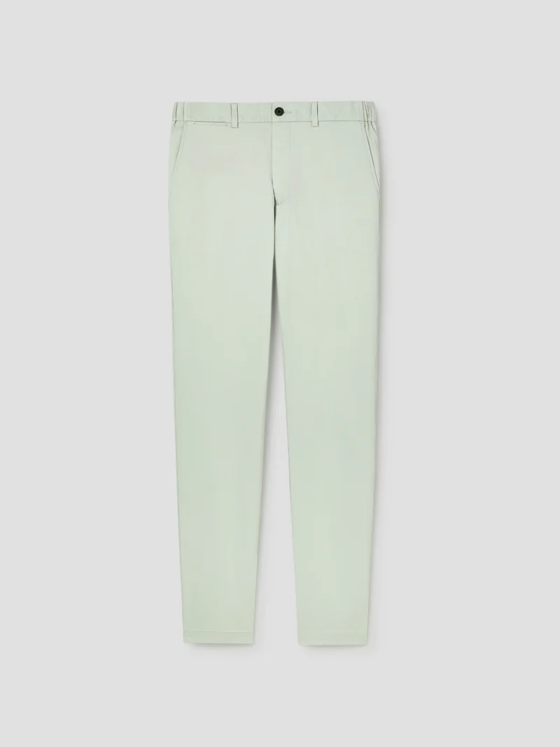 Chino en coton mélangé