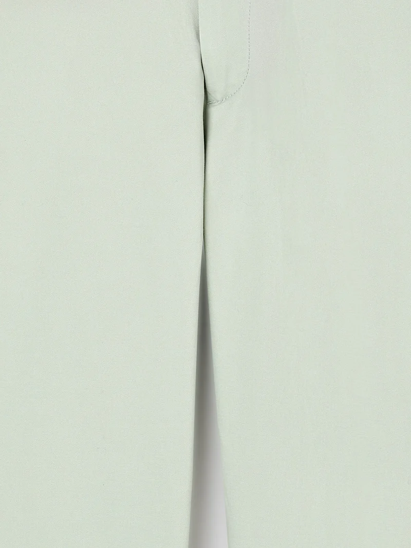 Chino en coton mélangé