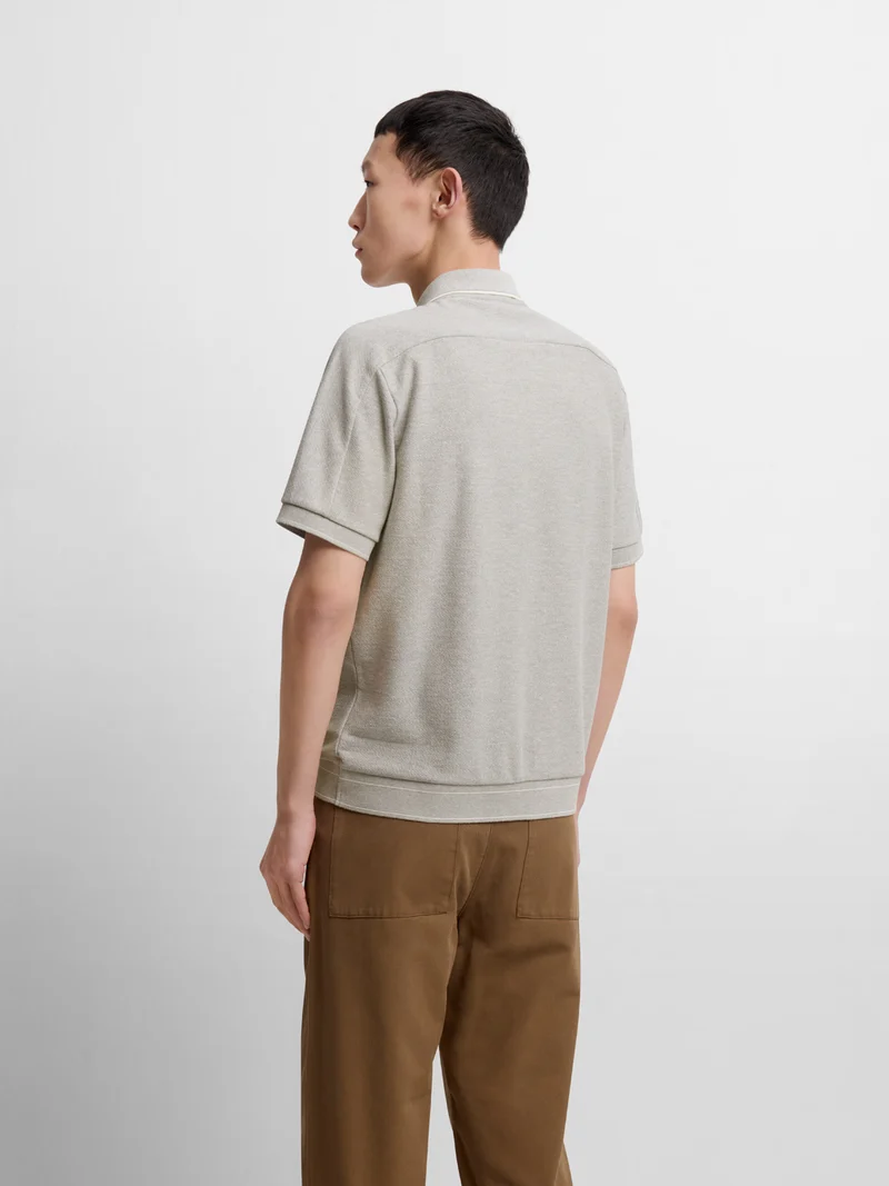 Polo col boutonné