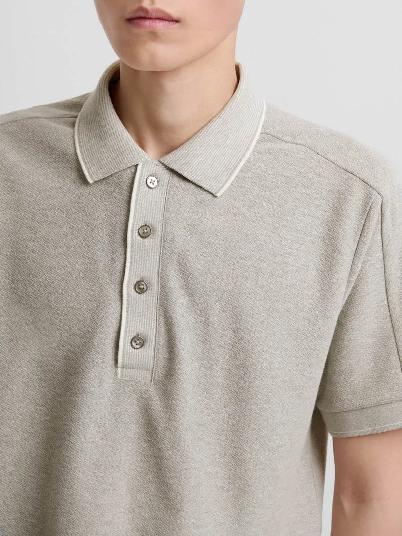 Polo col boutonné