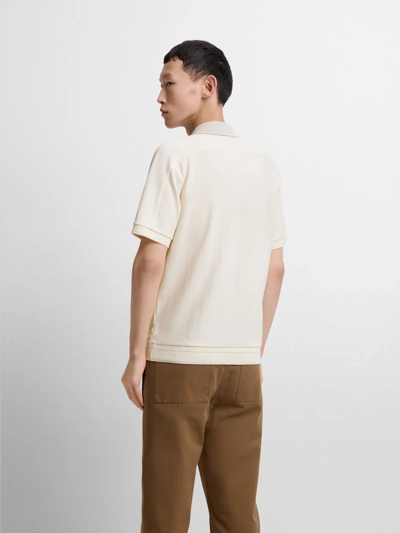 Polo col boutonné