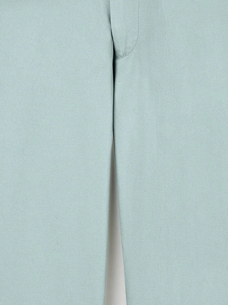 Chino en coton mélangé