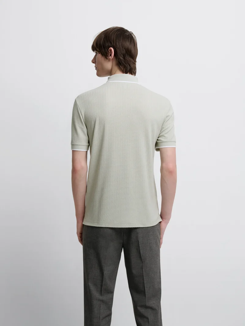 Polo col boutonné