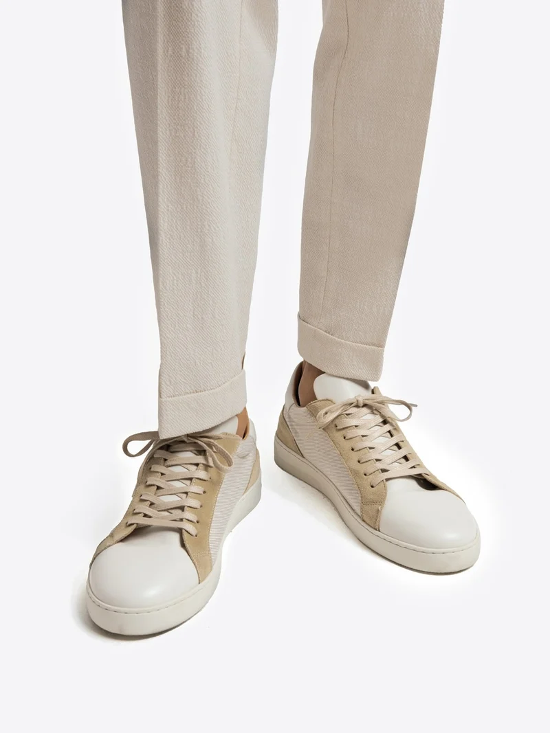 Baskets bicolore