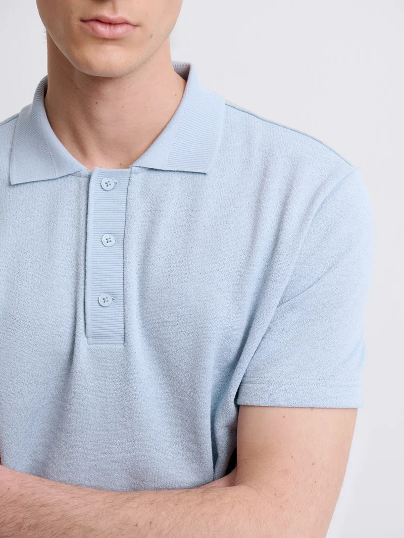 Polo col boutonné