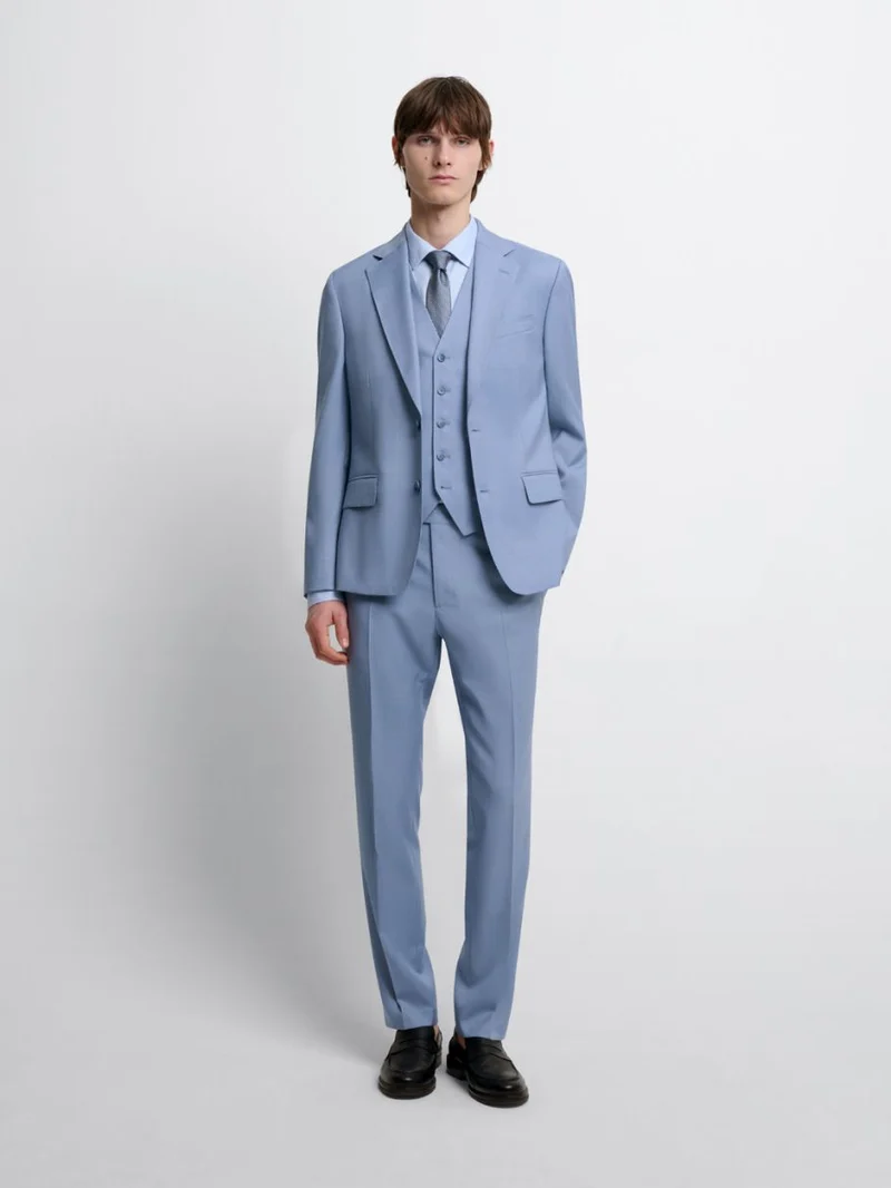 Veste de costume slim en laine