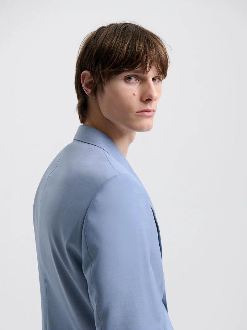 Veste de costume slim en laine