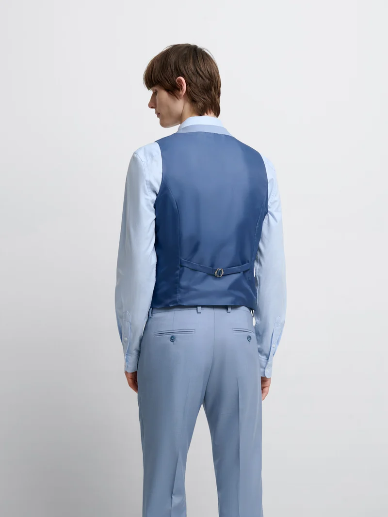 Gilet de costume en laine