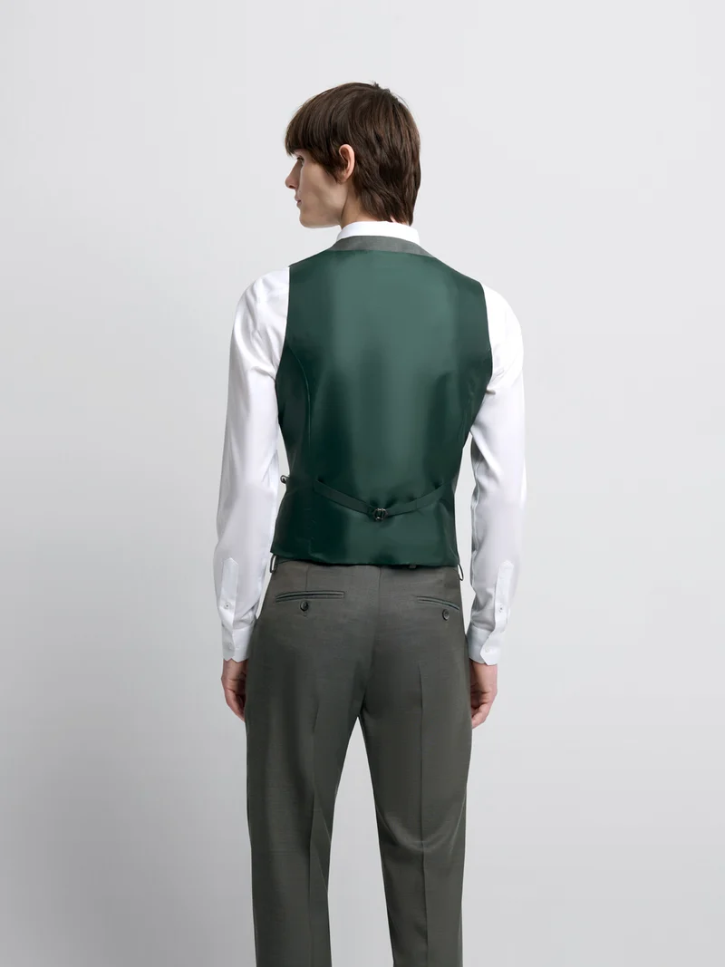 Gilet de costume en laine