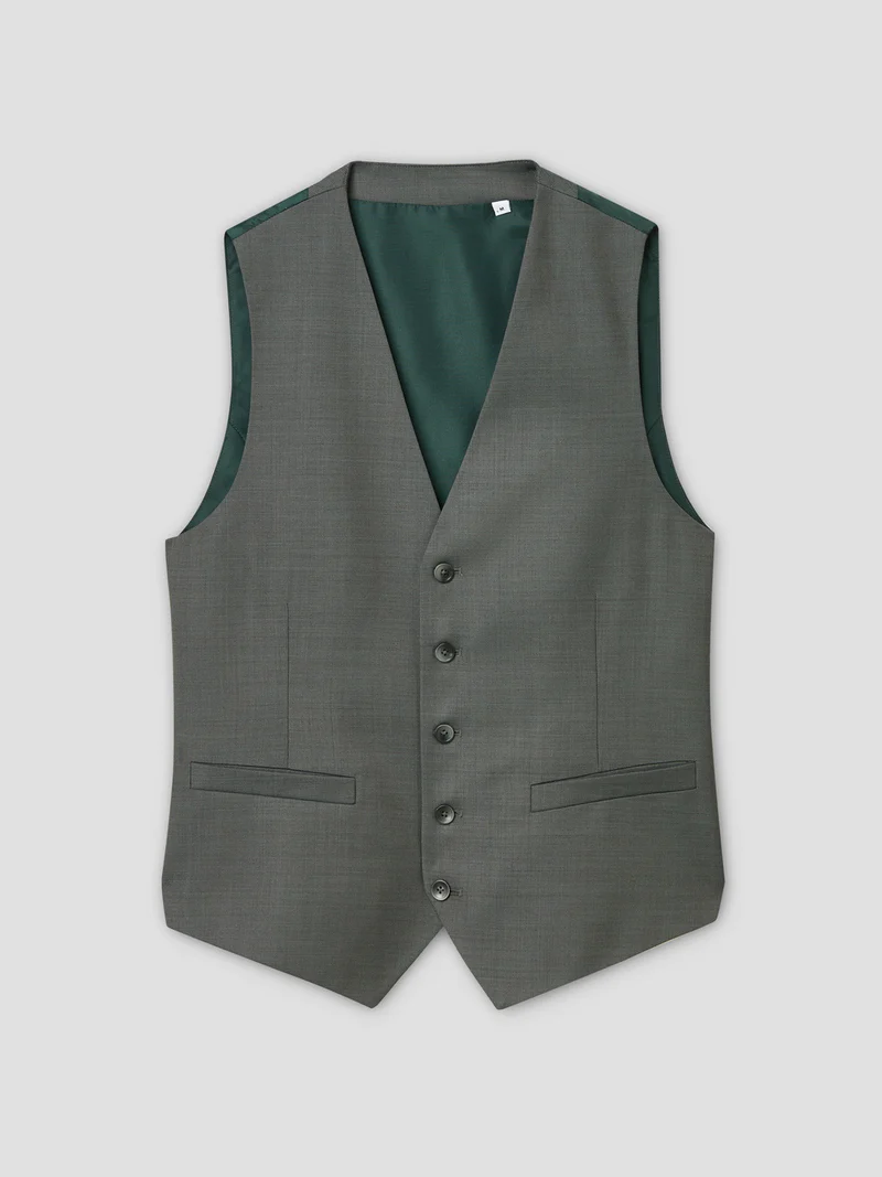 Gilet de costume en laine