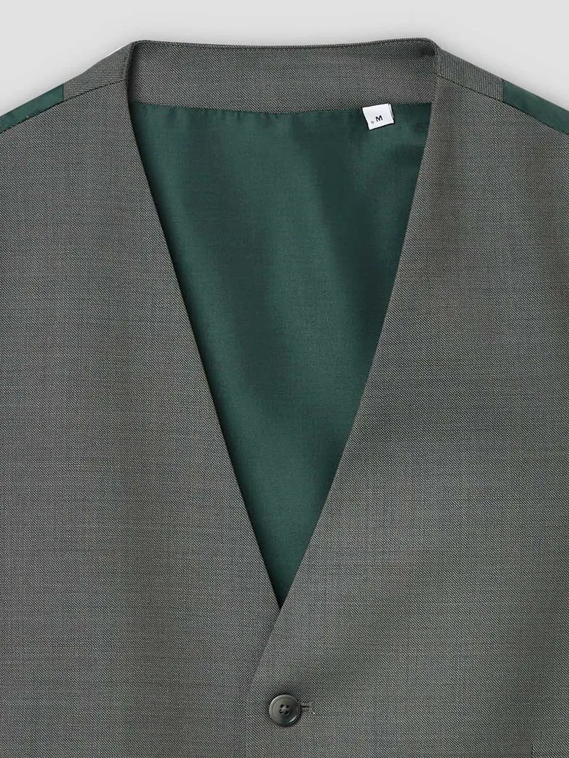 Gilet de costume en laine