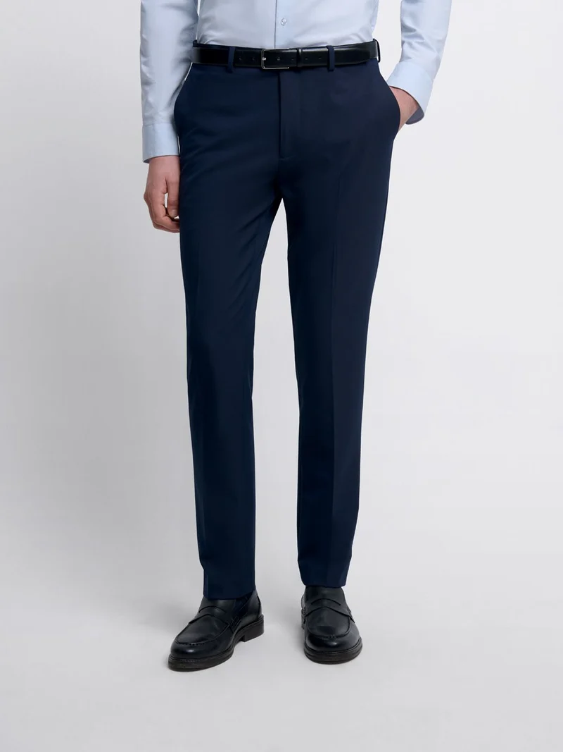 Costume 3 pièces slim bistretch bleu