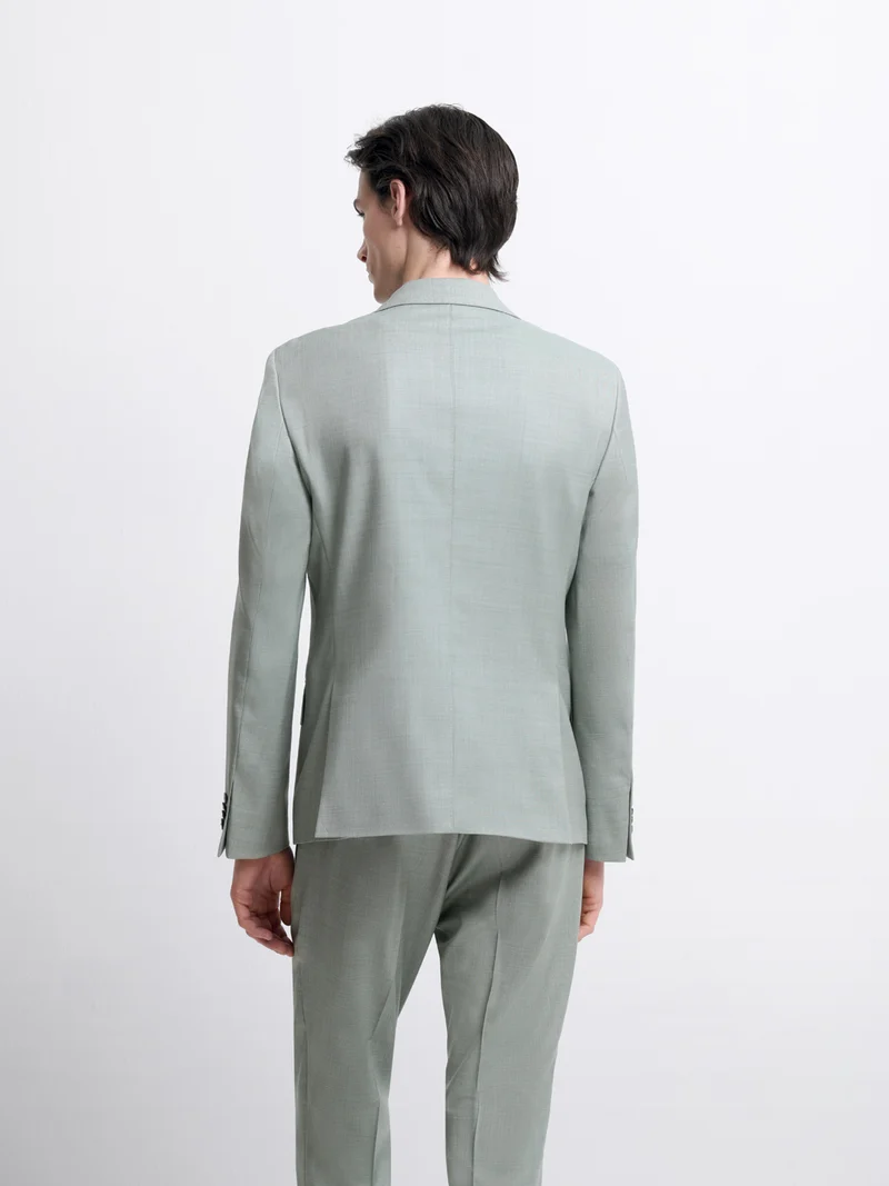 Veste de costume slim en laine