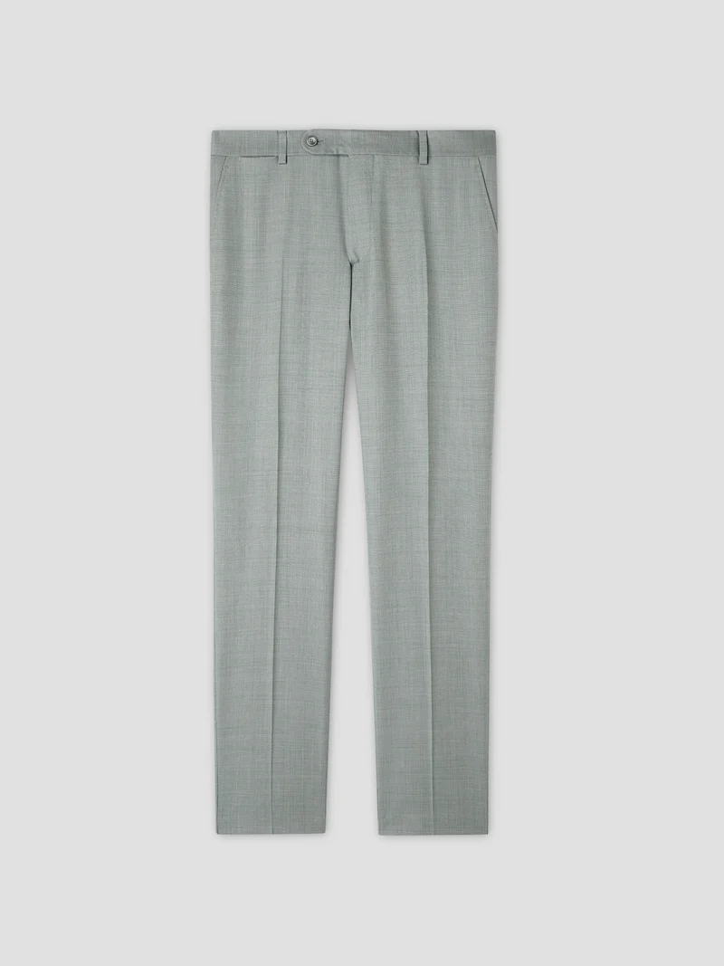 Pantalon de costume slim en laine