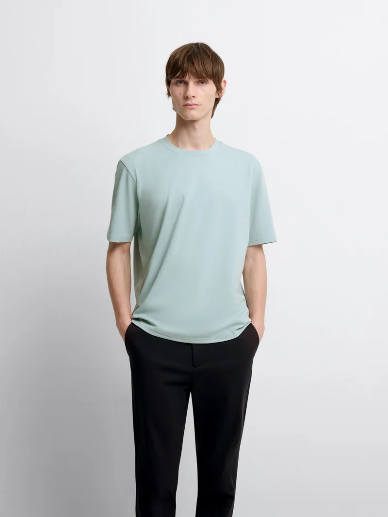 T-shirt col rond regular
