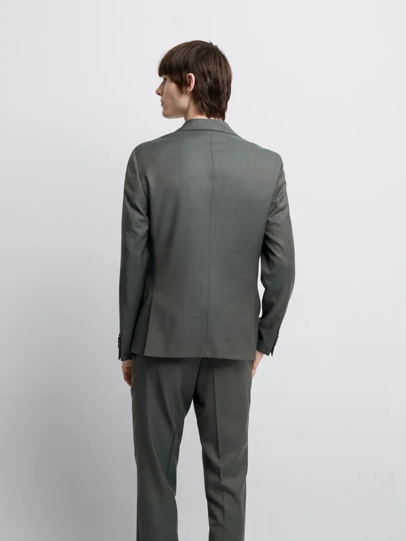 Veste de costume slim en laine