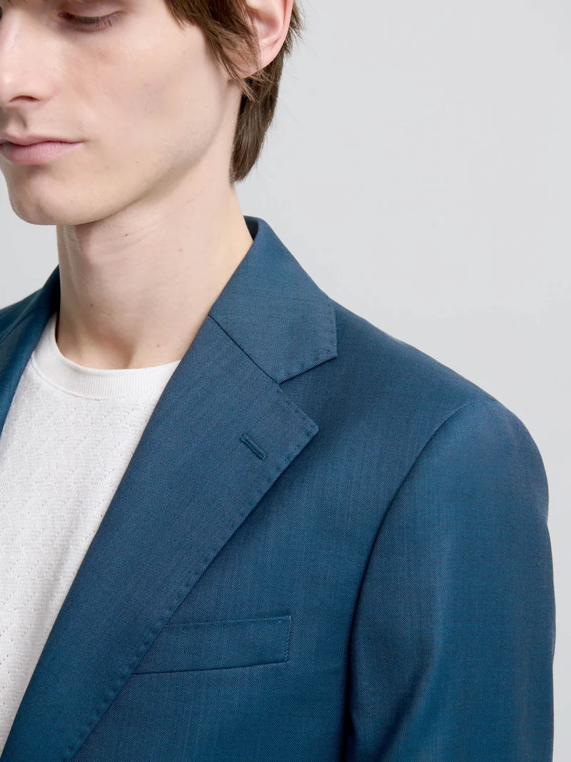 Veste de costume slim en laine