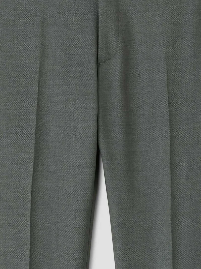 Pantalon de costume slim en laine