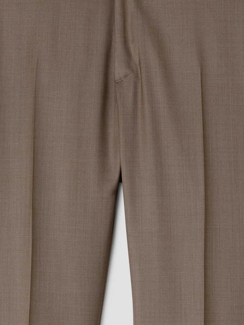 Pantalon de costume slim en laine