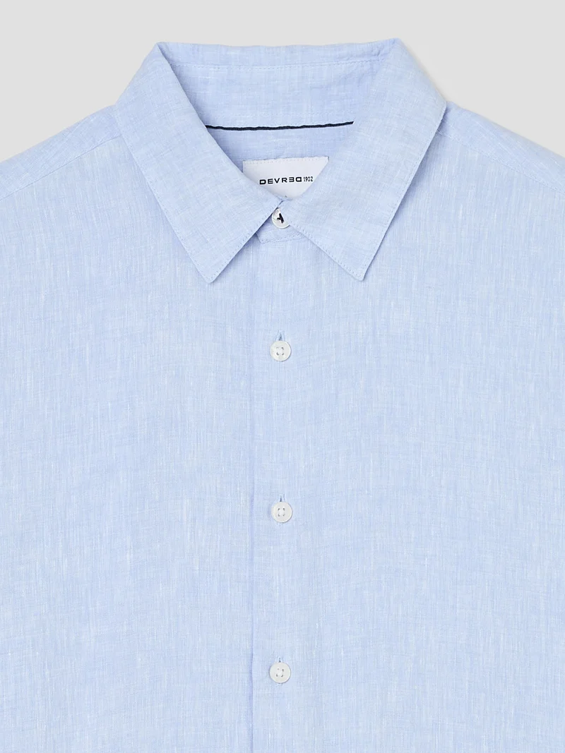 Chemise slim en lin
