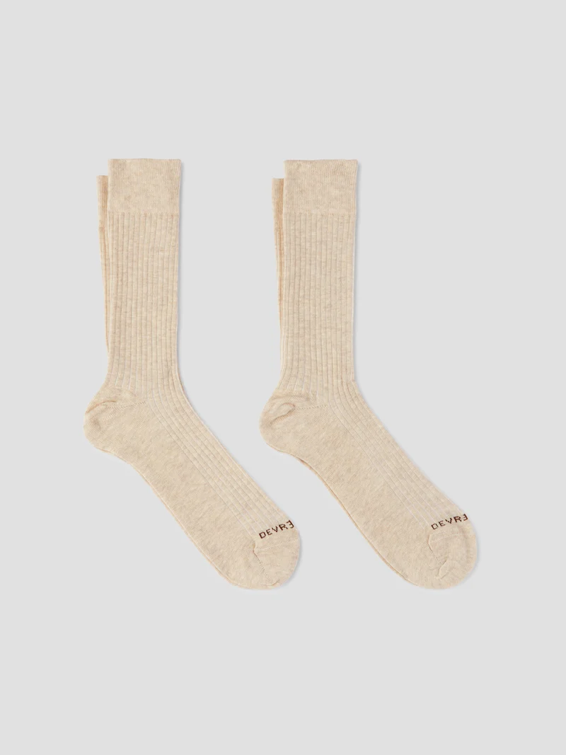 Lot de 2 paires de chaussettes en coton