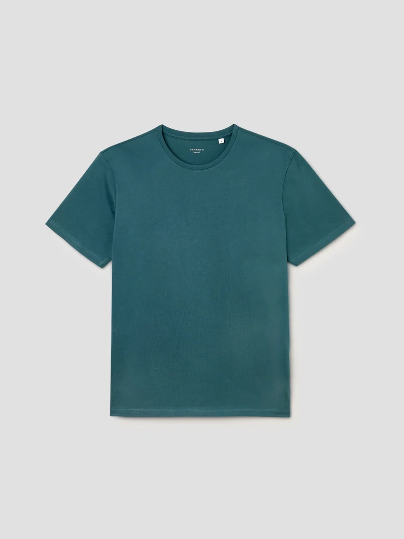 T-shirt col rond en coton Supima®