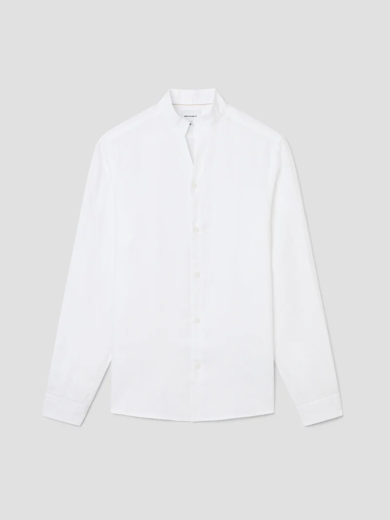 Chemise slim en lin