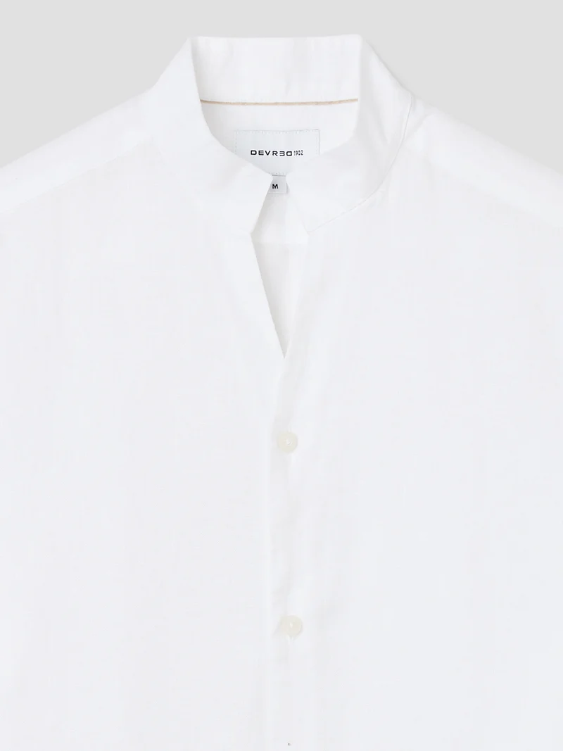 Chemise slim en lin