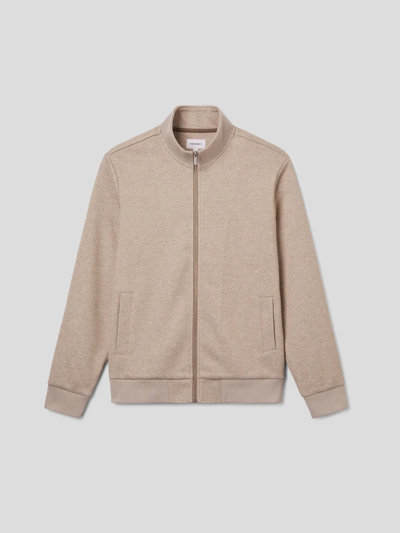 Veste légère zippé chiné