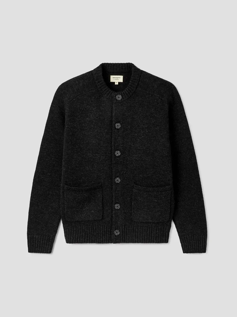 Cardigan boutonné col rond - L'atelier