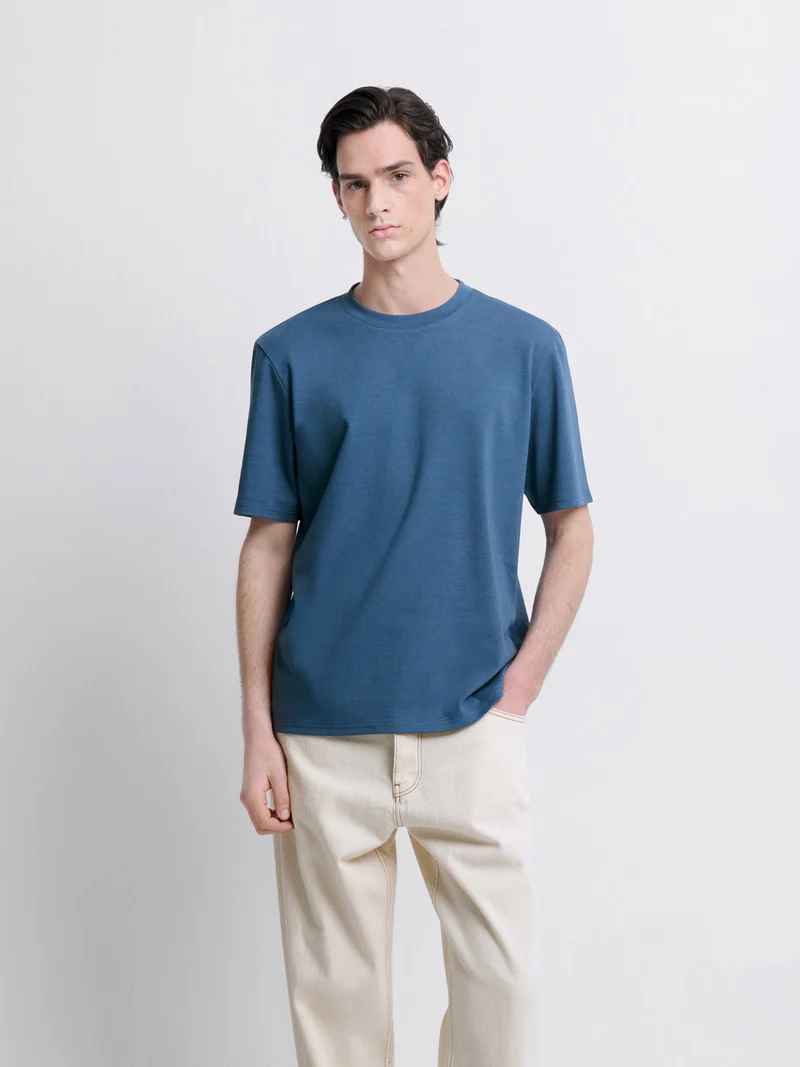 T-shirt col rond regular