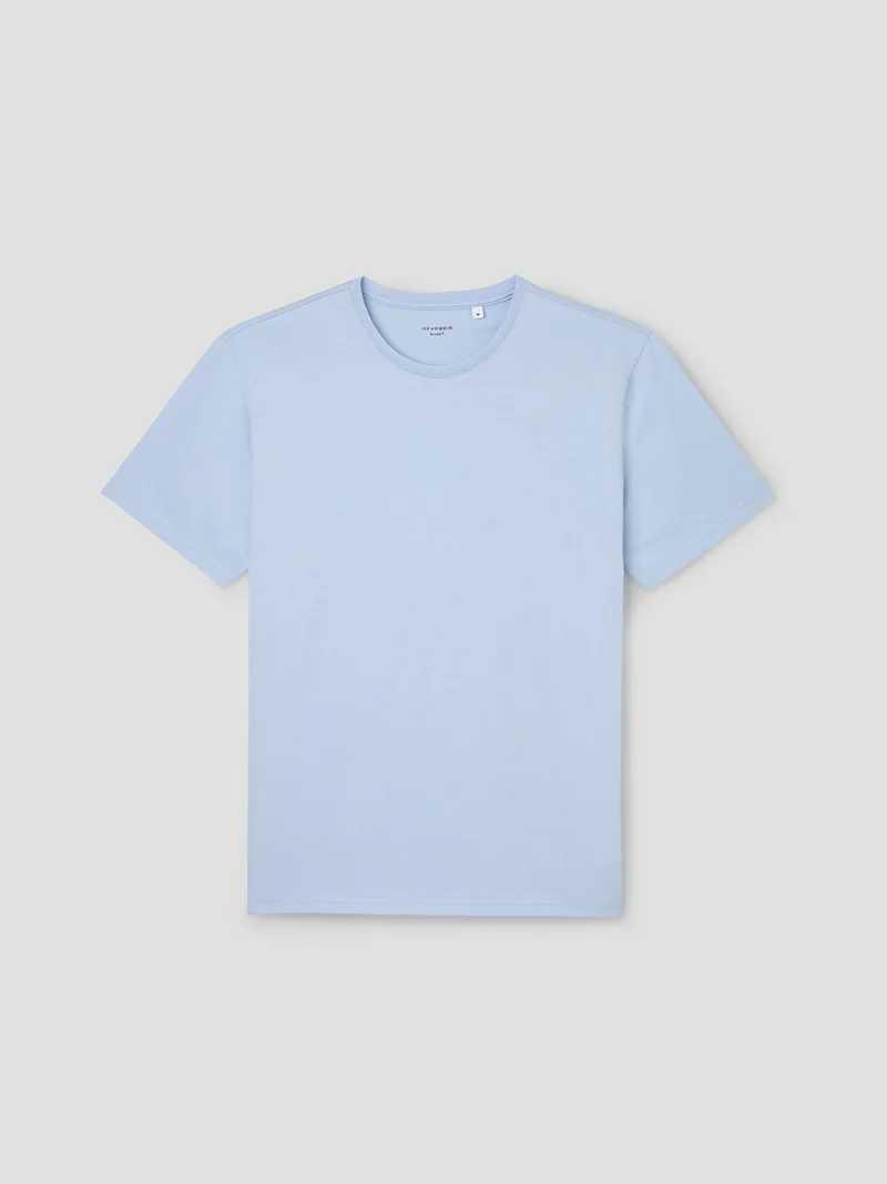 T-shirt col rond mélange coton Supima®