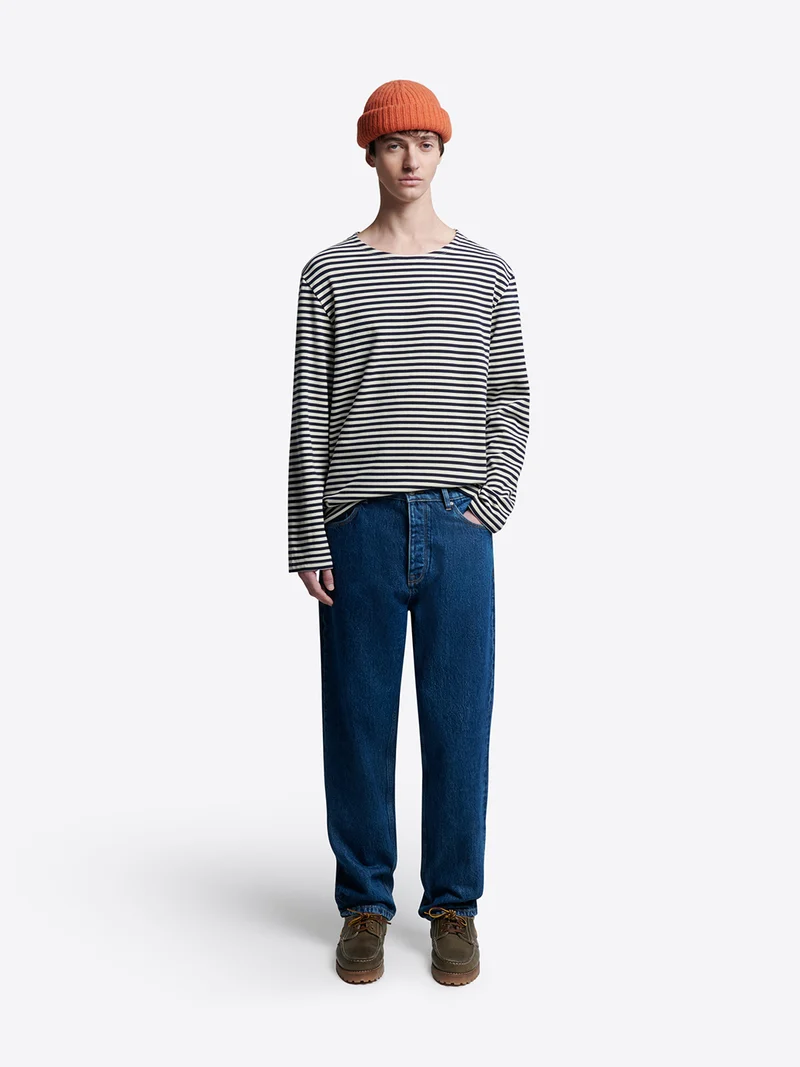 T-shirt marinière en coton - L'atelier