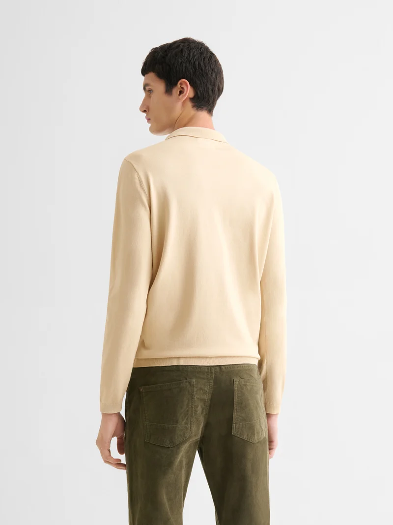 Polo col zippé