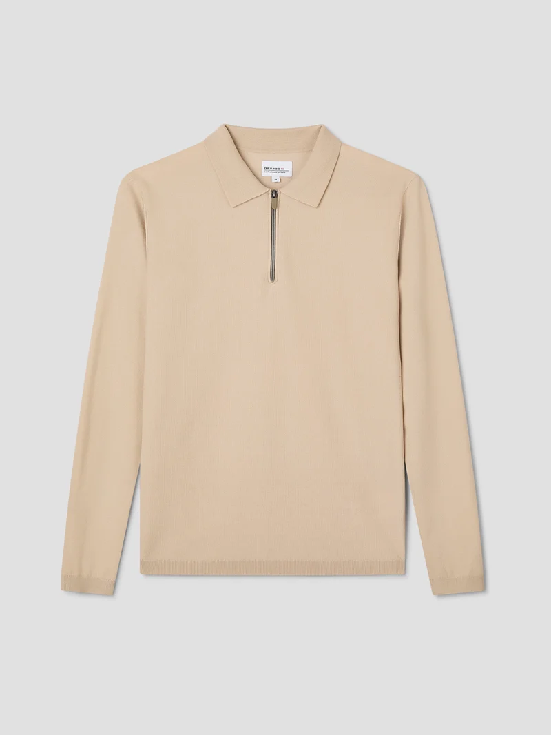 Polo col zippé