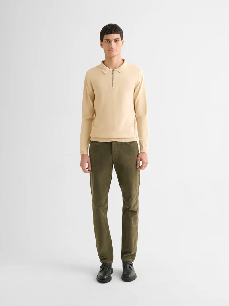 Polo col zippé