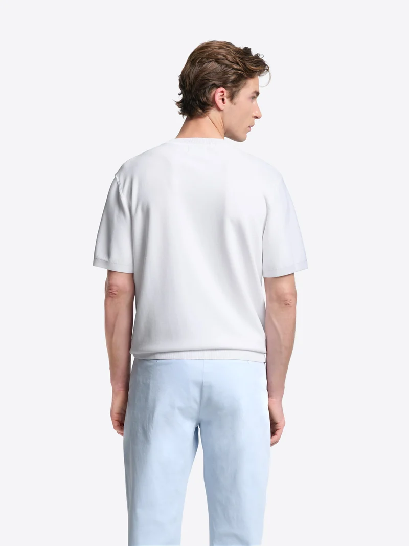 T-shirt col rond en maille