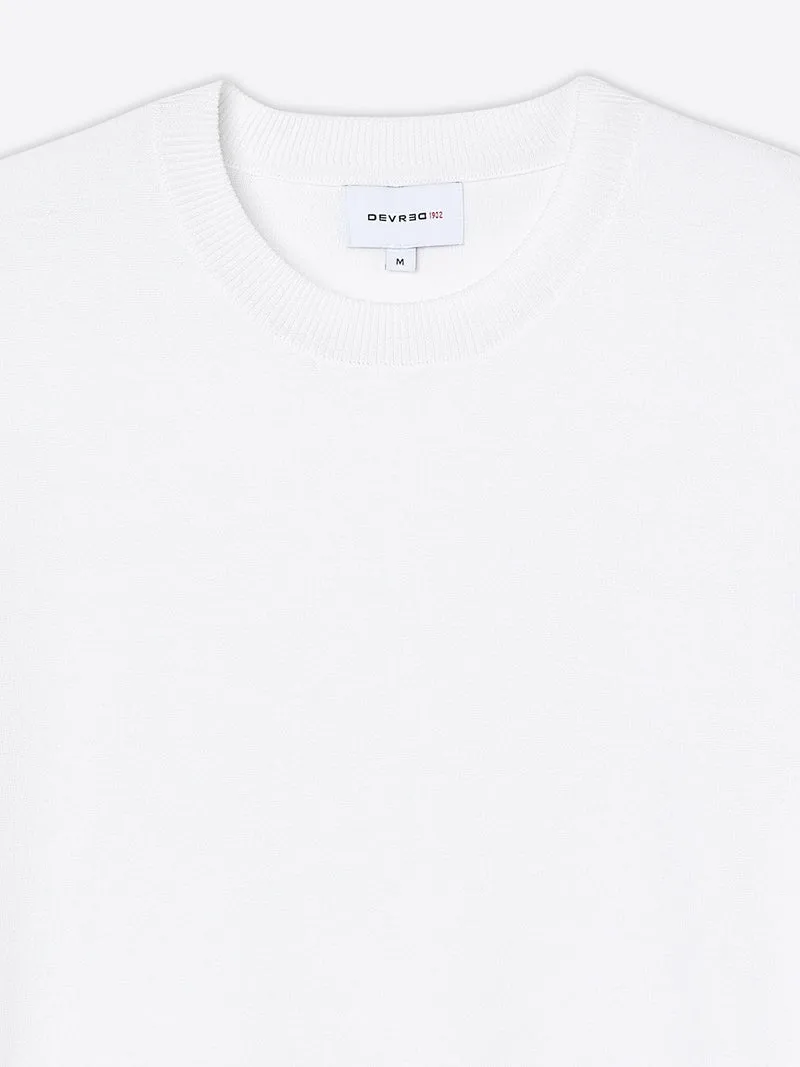 T-shirt col rond en maille
