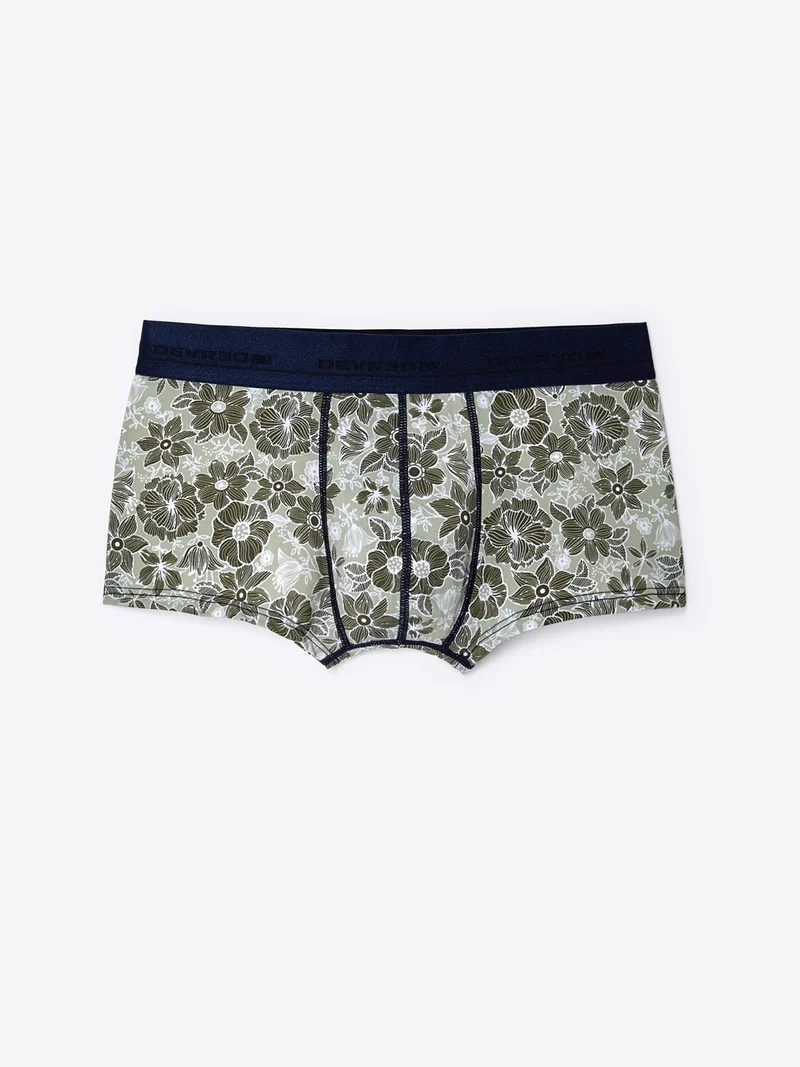 Shorty stretch à fleurs
