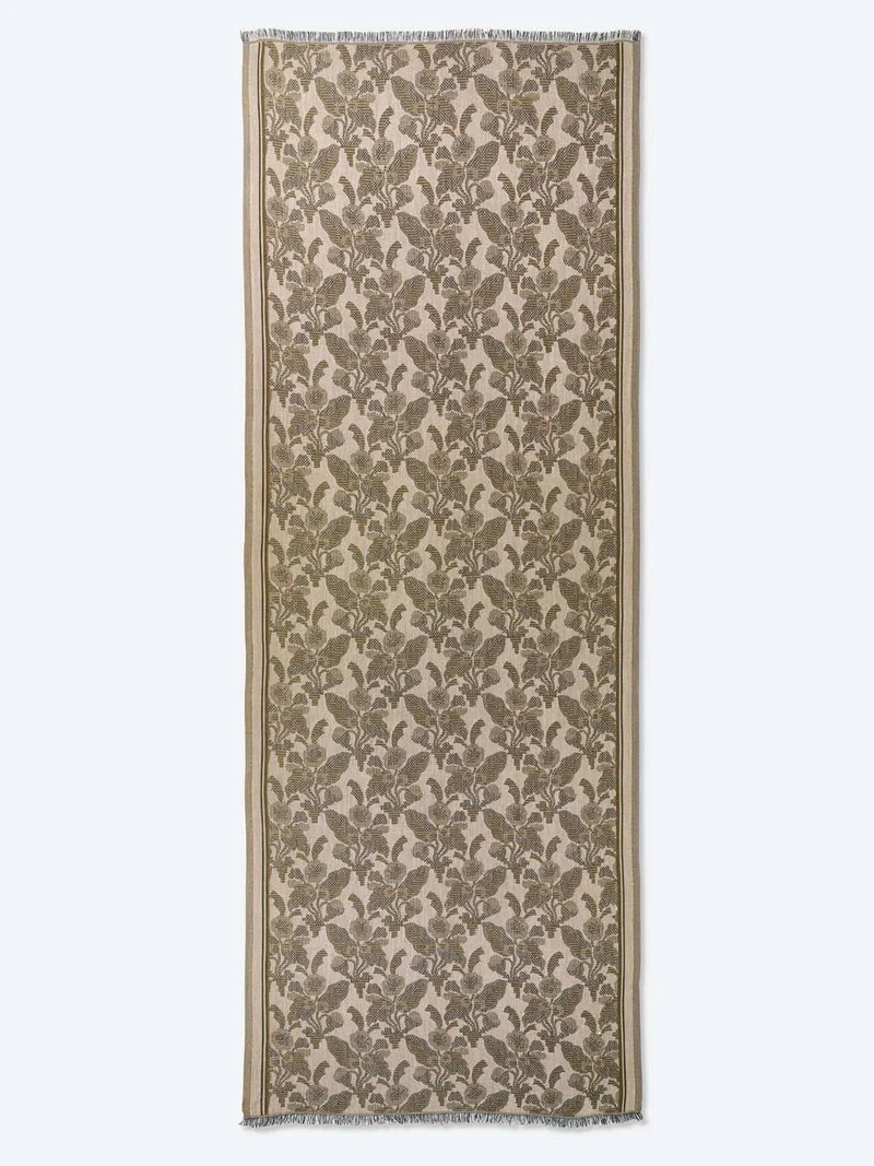 Echarpe à fleurs