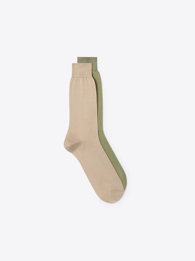 Lot de chaussettes en coton fil d'Écosse