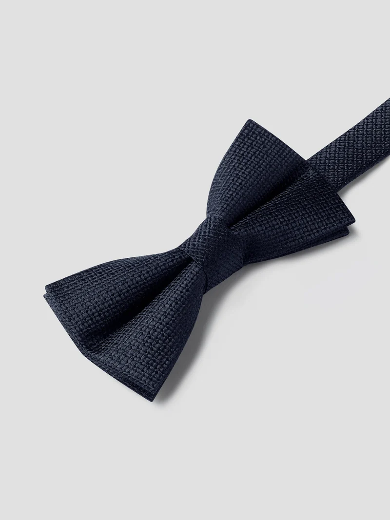 Nœud papillon en soie à motifs armuré