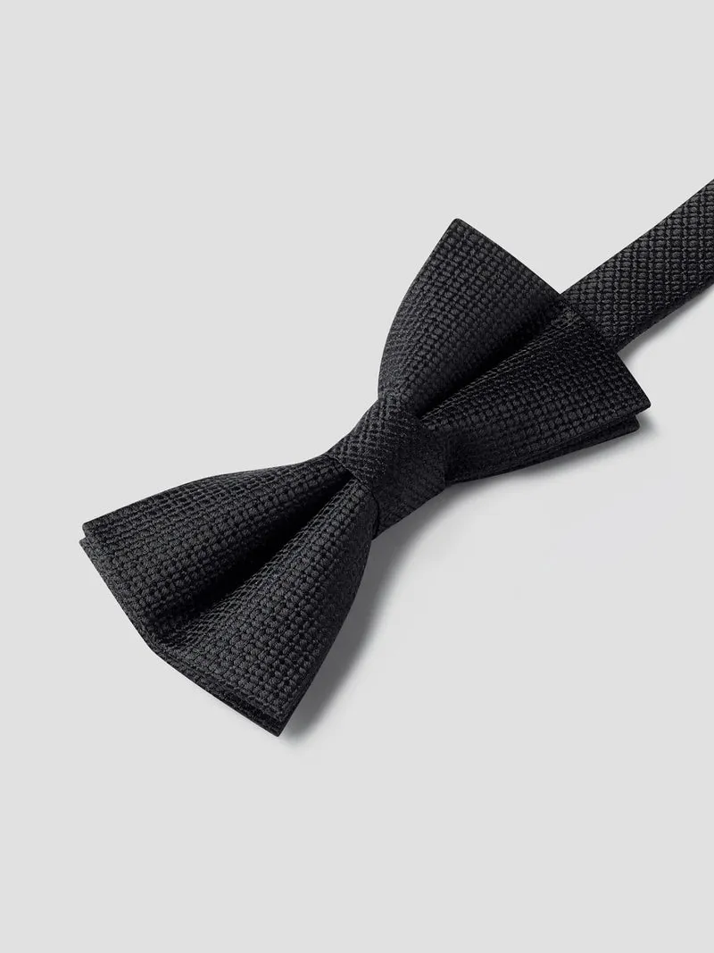 Nœud papillon en soie à motifs armuré