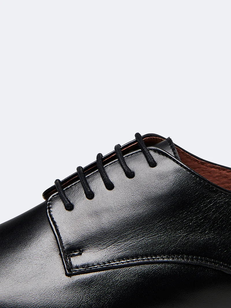 Derbies en cuir