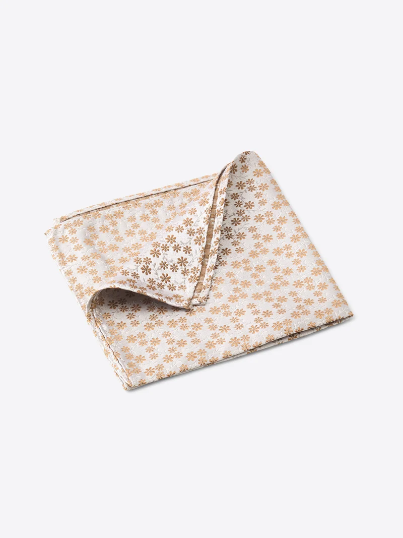 Pochette en soie fleurie