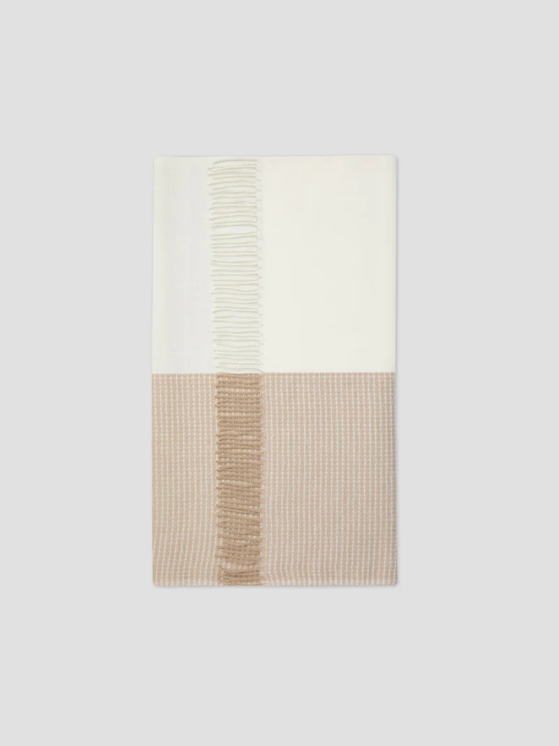 Echarpe plaid graphique