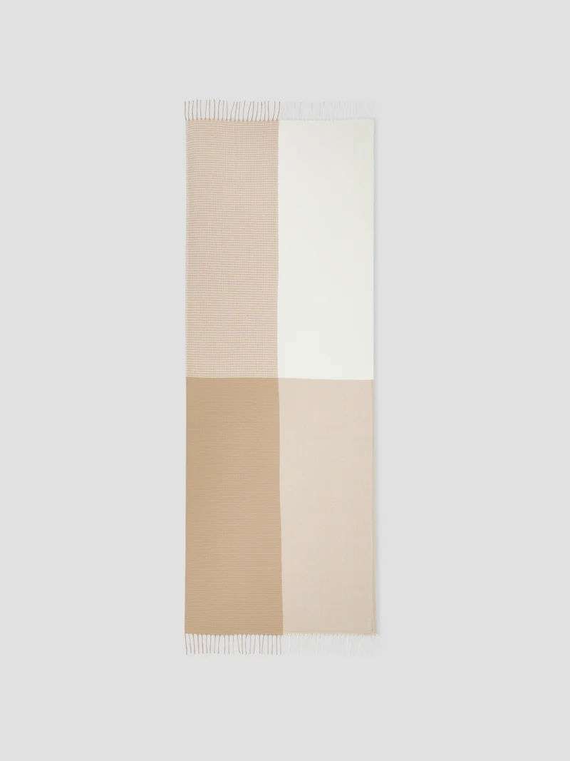 Echarpe plaid graphique