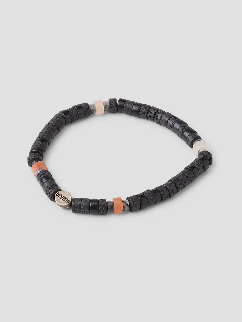 Bracelet en perles de bois