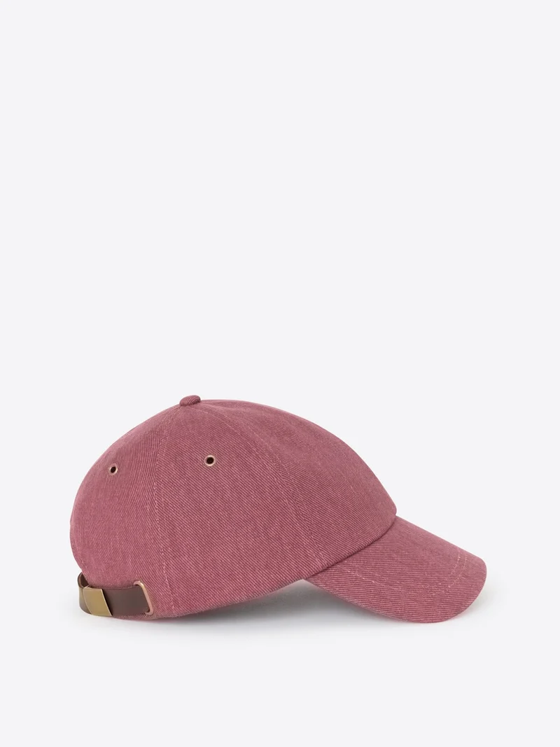 Casquette baseball en twill